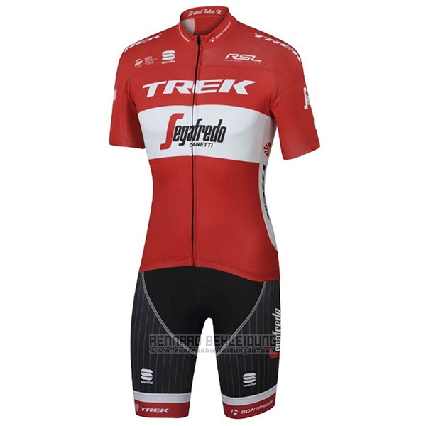 2017 Fahrradbekleidung Trek Segafredo Champion Australien Trikot Kurzarm und Tragerhose